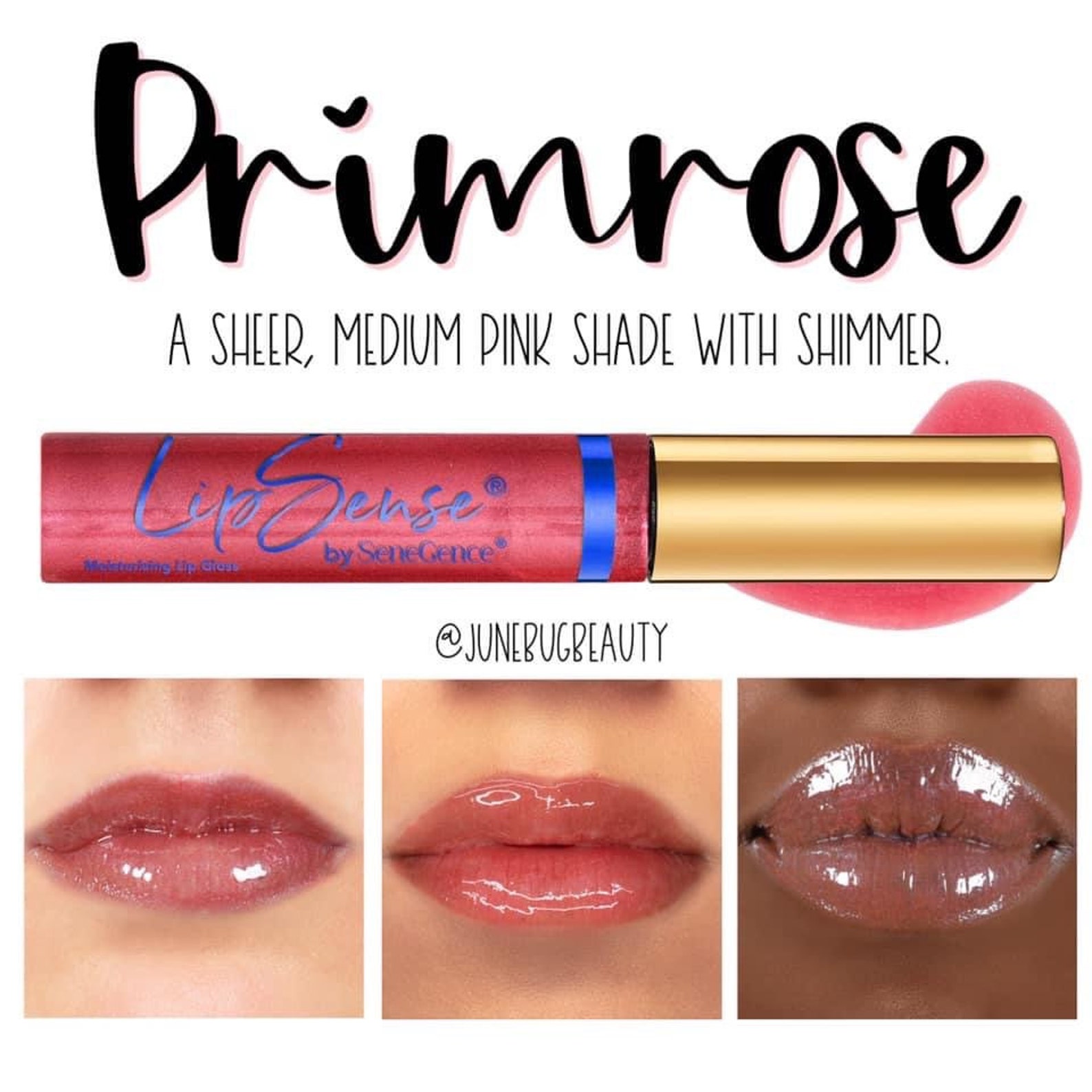 SeneGence LipSense Shimmering Rose Petal Gloss Duo Metallic | Etsy