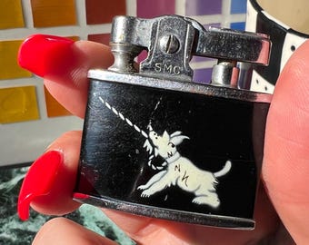 1950's Lighter With Scotty Dog Graphic By Supreme Japan