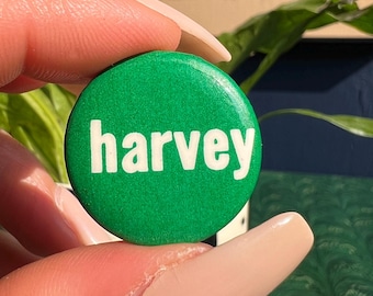 Vintage "harvey" Button
