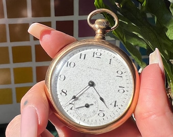 Antique Gold Filled Waltham Pocket Watch