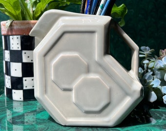 Art Deco Porcelain Pitcher by Alamo Potteries