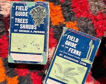 Pair Of Field Guides To Trees, Shrubs And Ferns