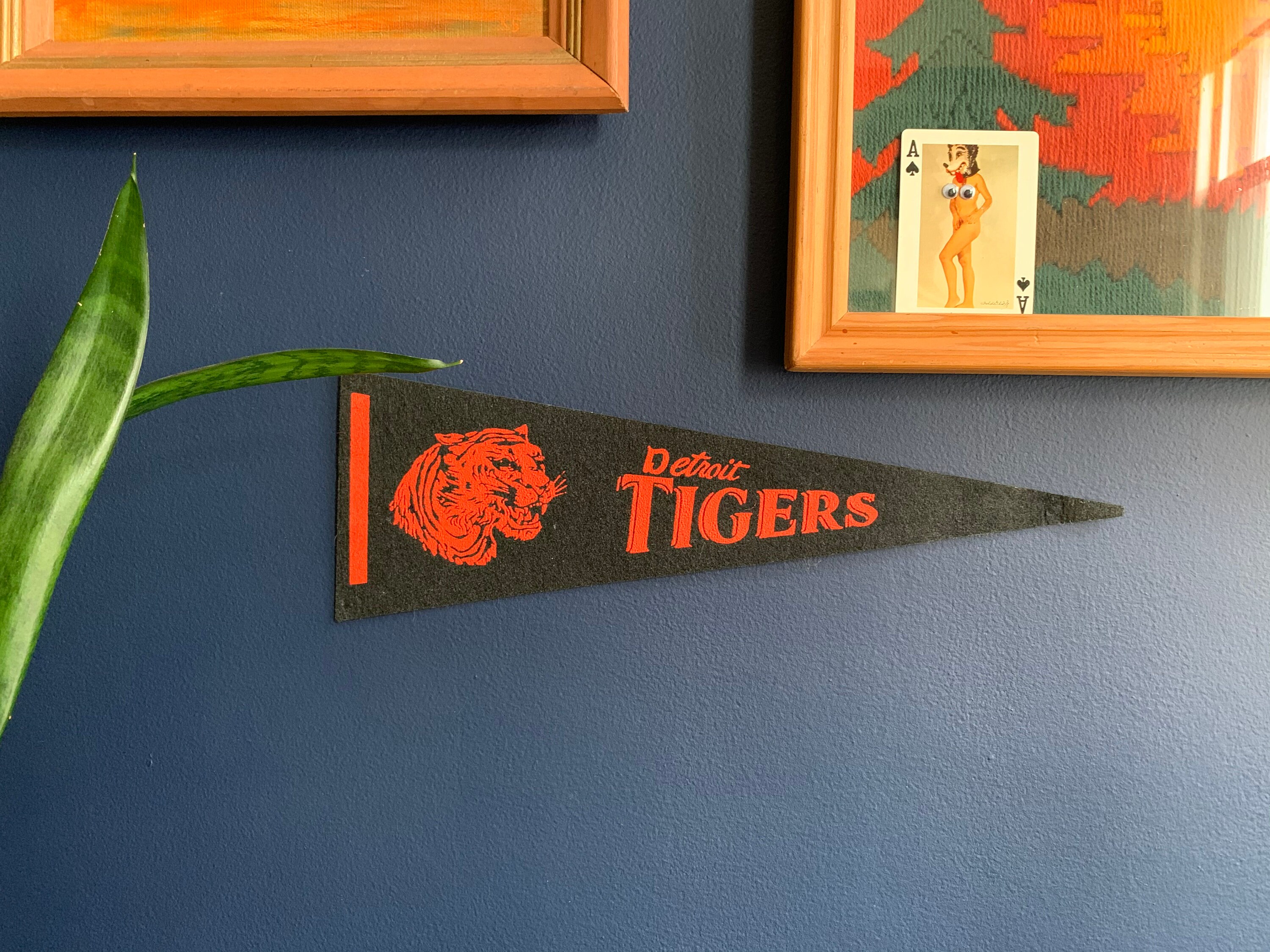 Vintage Detroit Tigers Pennant