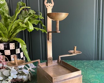 Antique Solid Brass Sick Call - Last Rites Outfit