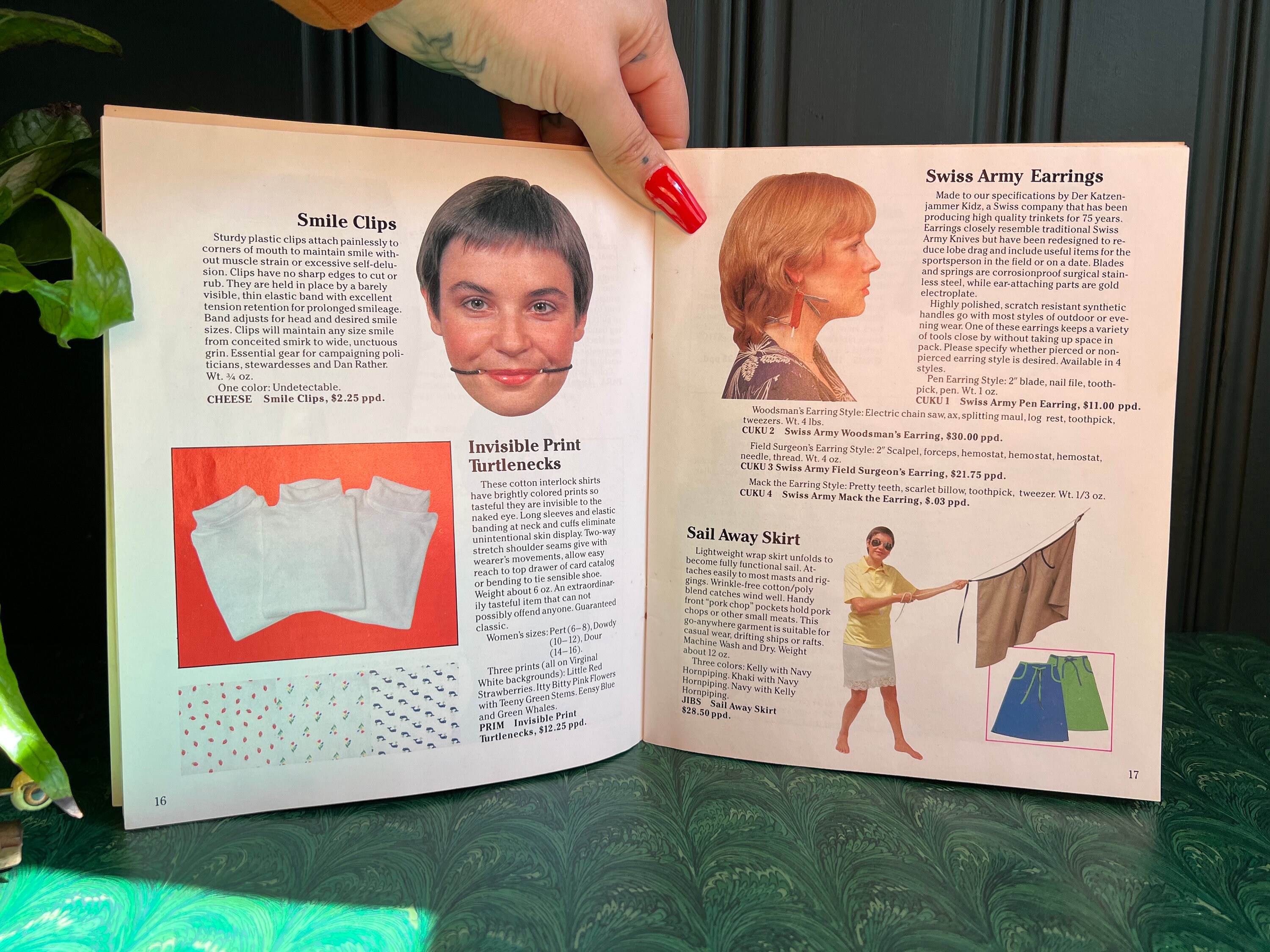 Wacky Vintage Items From Our Catalog Book