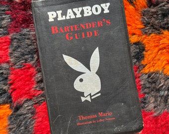 Guida del barista di Playboy degli anni '70 con illustrazioni Femlin