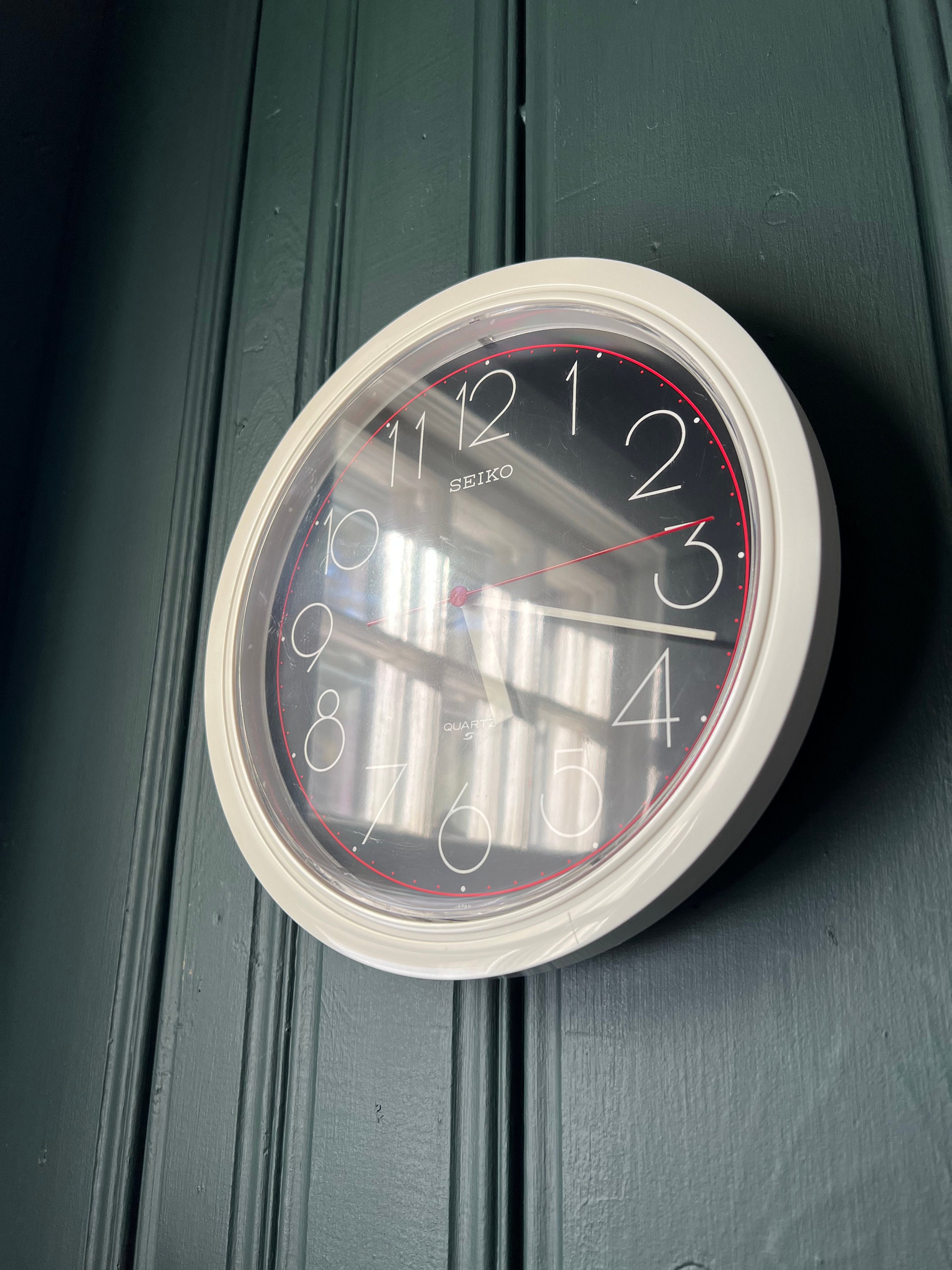 Vintage Post Modern Seiko Japan Wall Clock