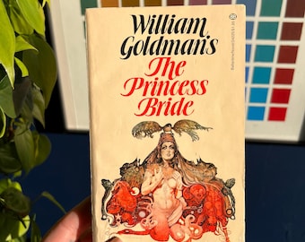 Rare 1974 First Printing "The Princess Bride" Paperback Novel By William Goldman