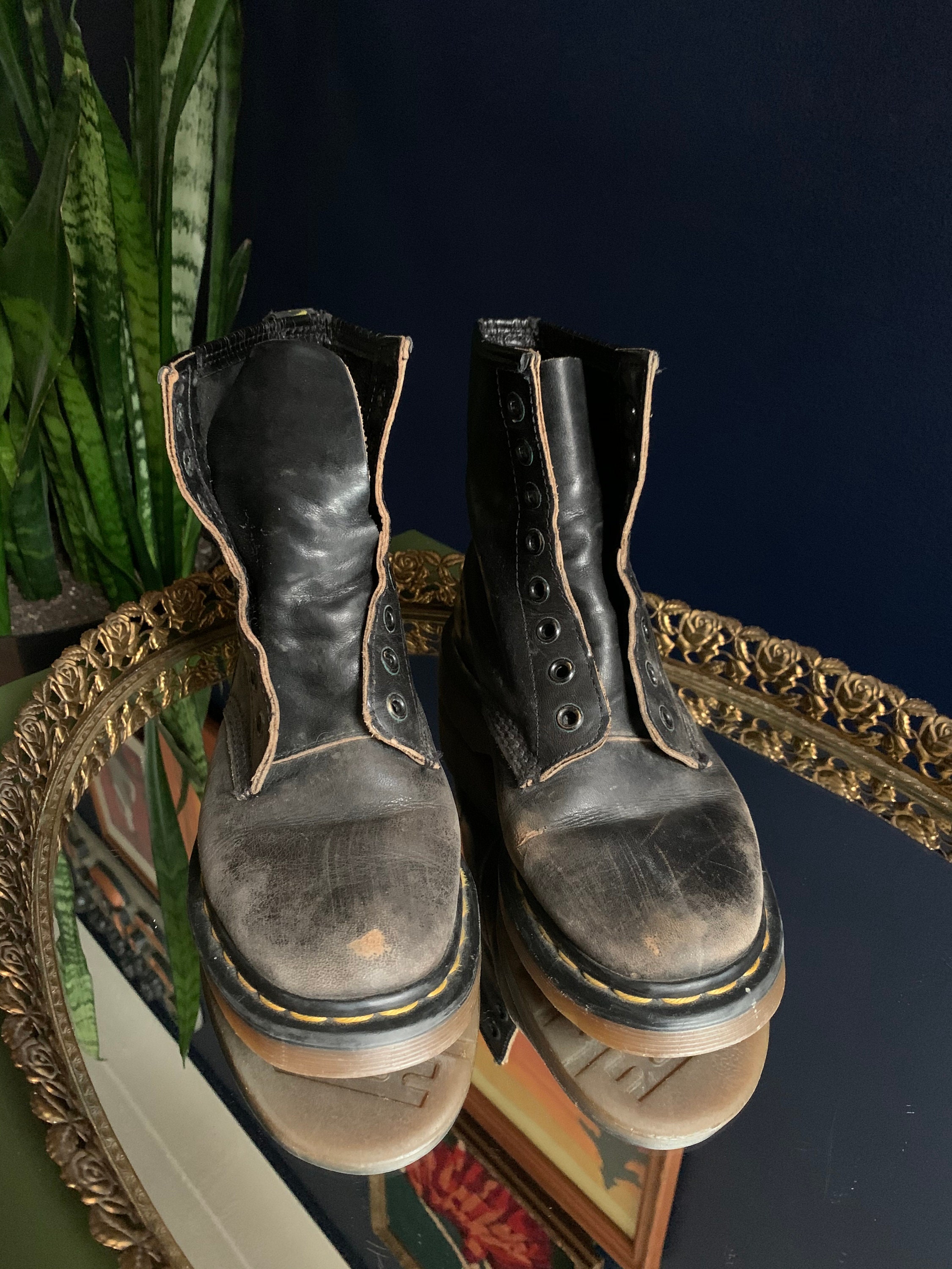 with soles bouncing dr martens