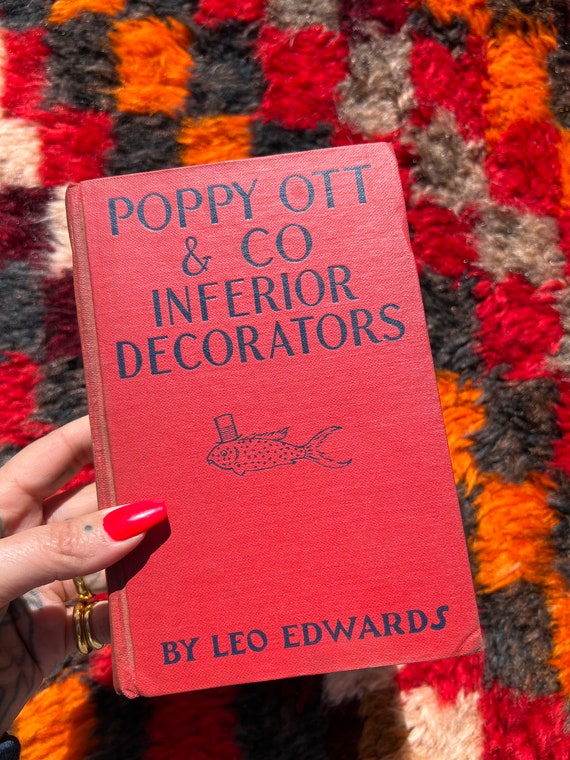 Rare First Edition 1930's "Poppy Ott & Co: Inferior Decorators" Book