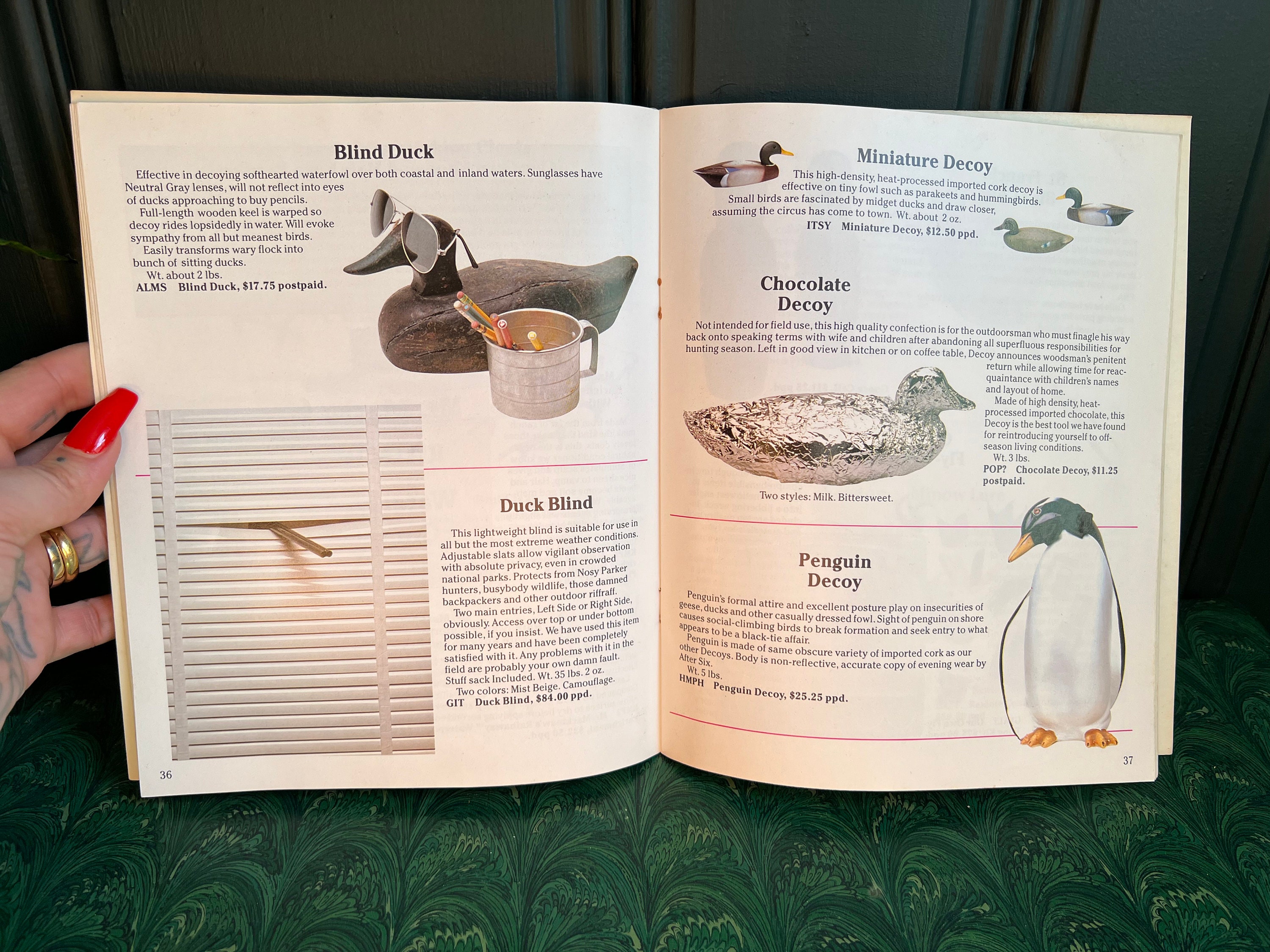 Wacky Vintage Items From Our Catalog Book