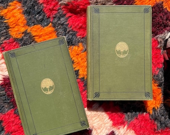 Set Of Two Antique Poetry Books: Dryden & Meredith Gladstone Editions