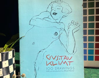 1970’s “Gustav Klimt 100 Drawings” Art Book