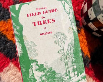 1950's Pocket Field Guide To Trees Book
