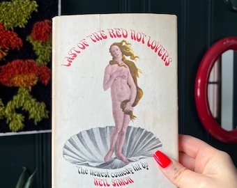 1970's Last Of The Red Hot Lovers Book With Botticelli's Birth of Venus Cover