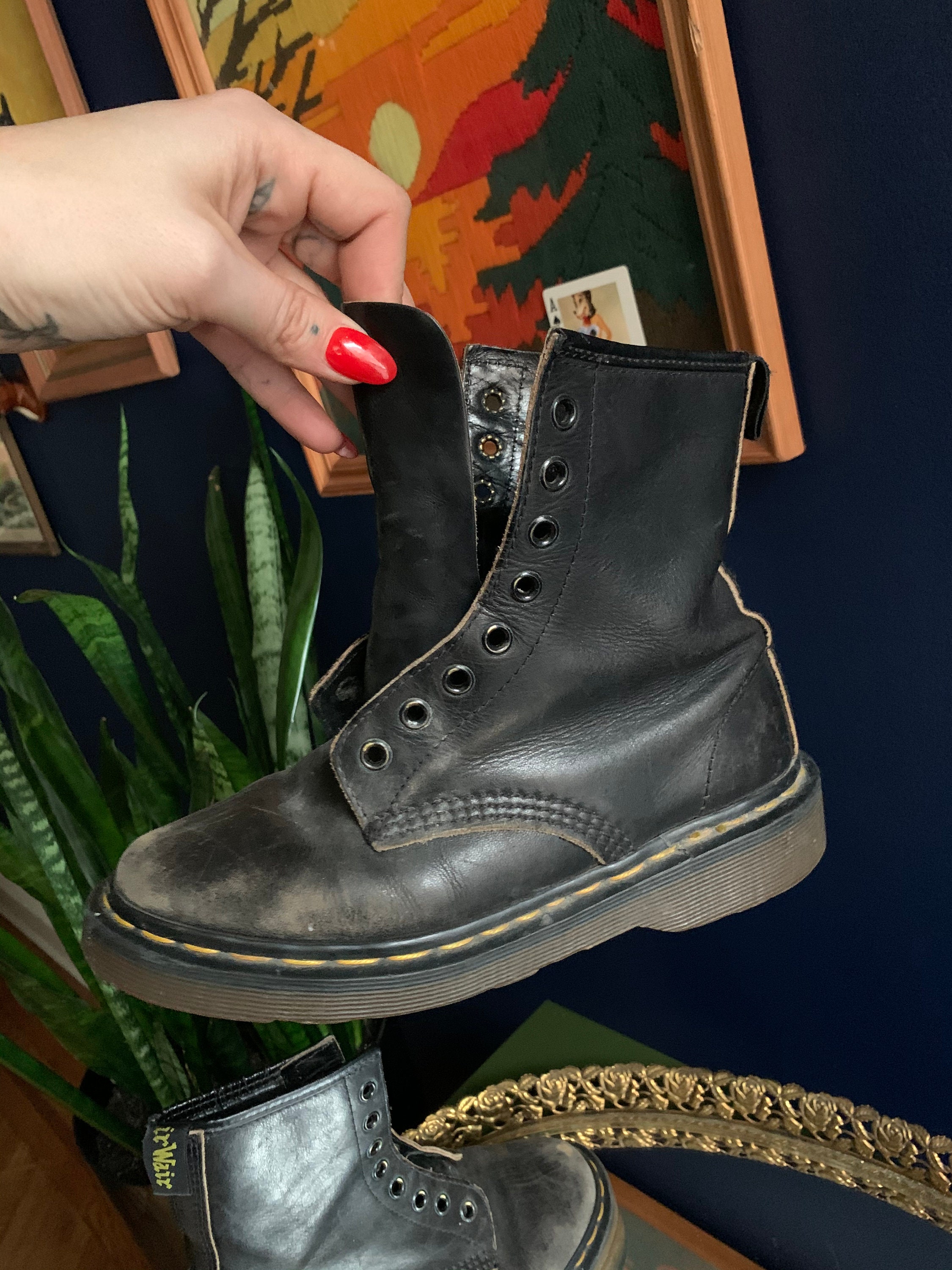 with soles bouncing dr martens