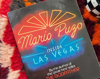 1970's "Inside Las Vegas" Photography Book By Mario Puzo