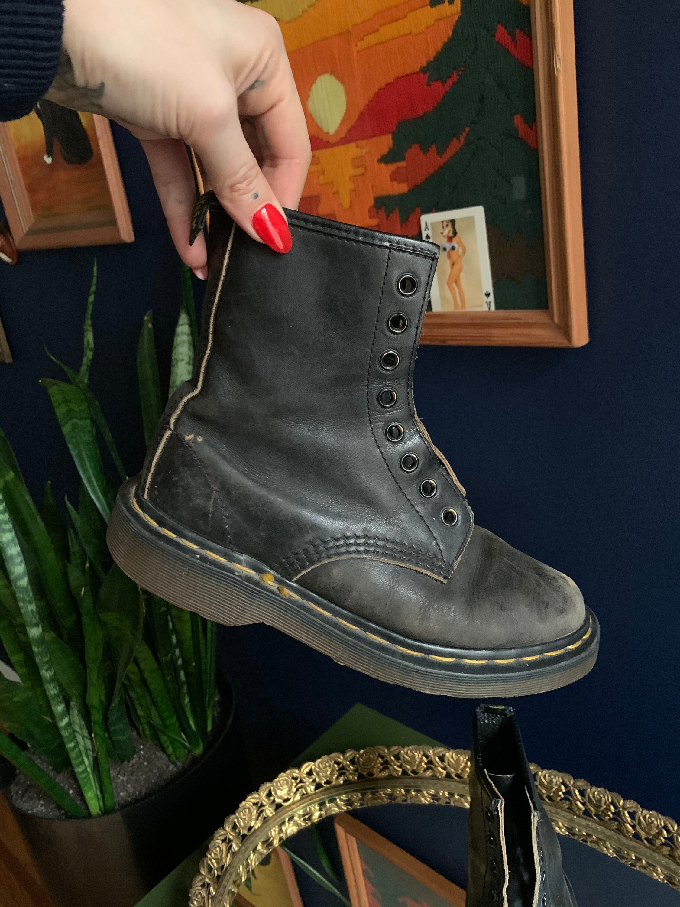 with soles bouncing dr martens