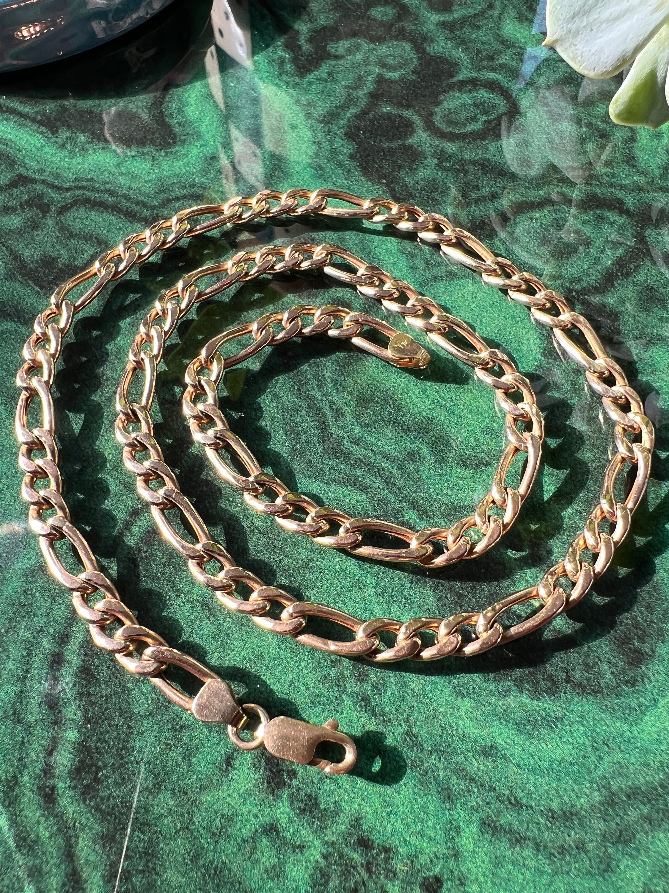 417 italy gold necklace price deals