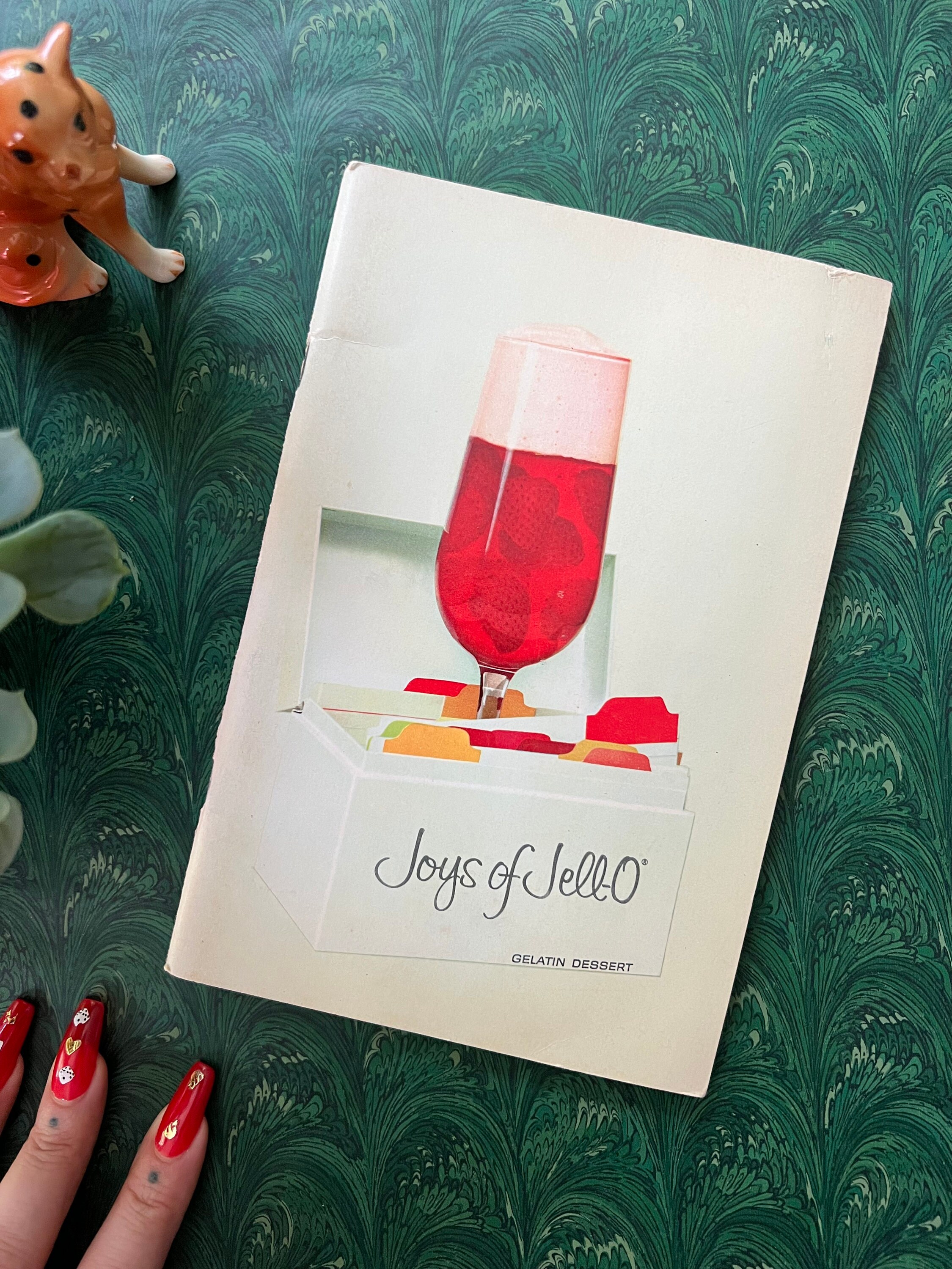 Joys Of Jello Gelatin Dessert Recipe Book