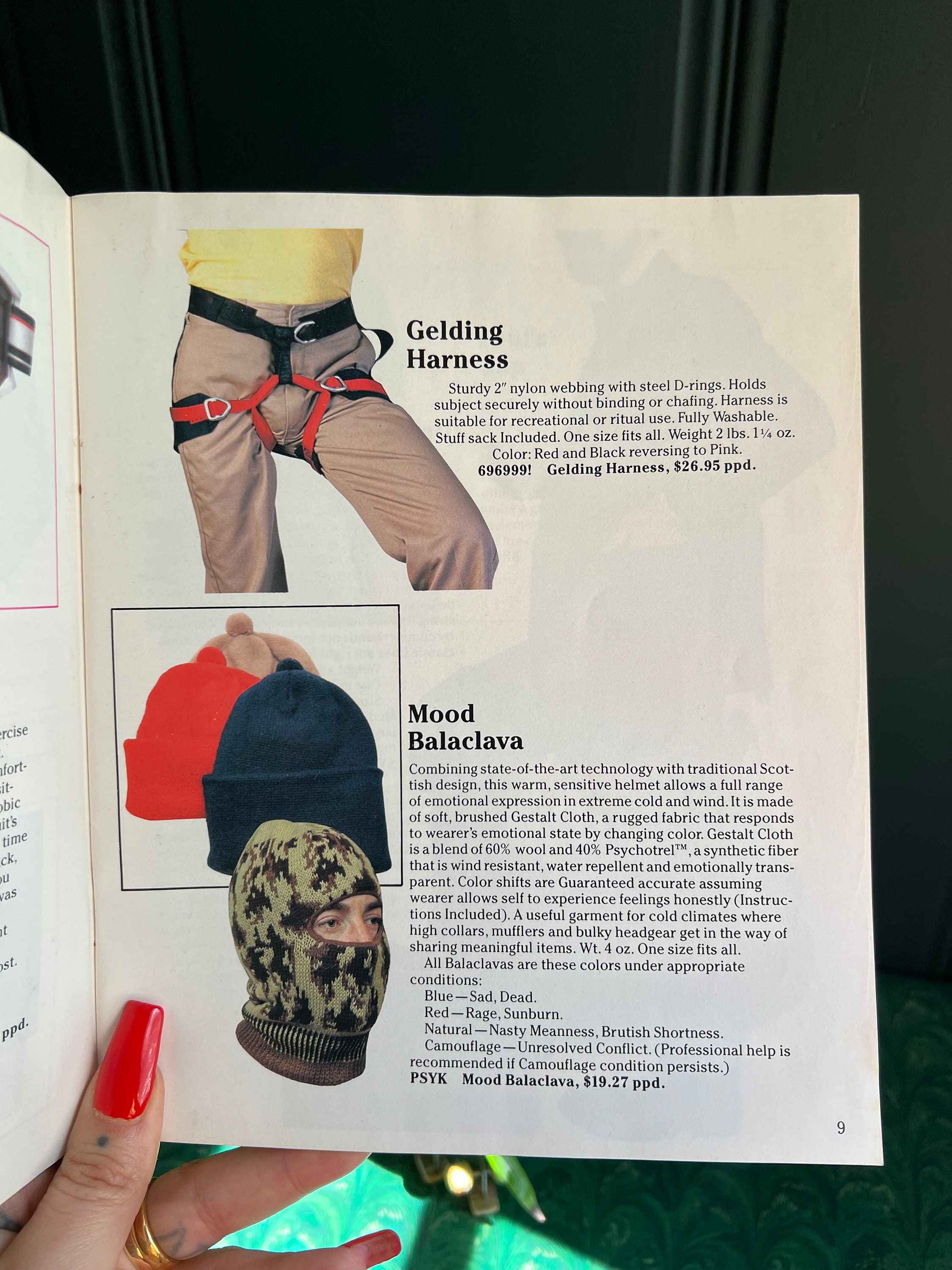 Wacky Vintage Items From Our Catalog Book