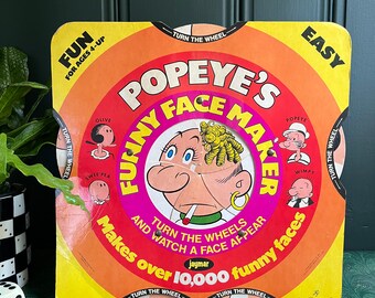 Wacky 1950's Popeye's Funny  Face Maker