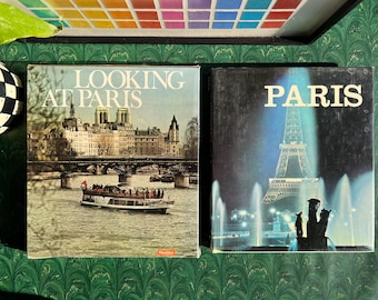 Pair Of 1970's Paris France Photography Books: Mature Content Adults Only