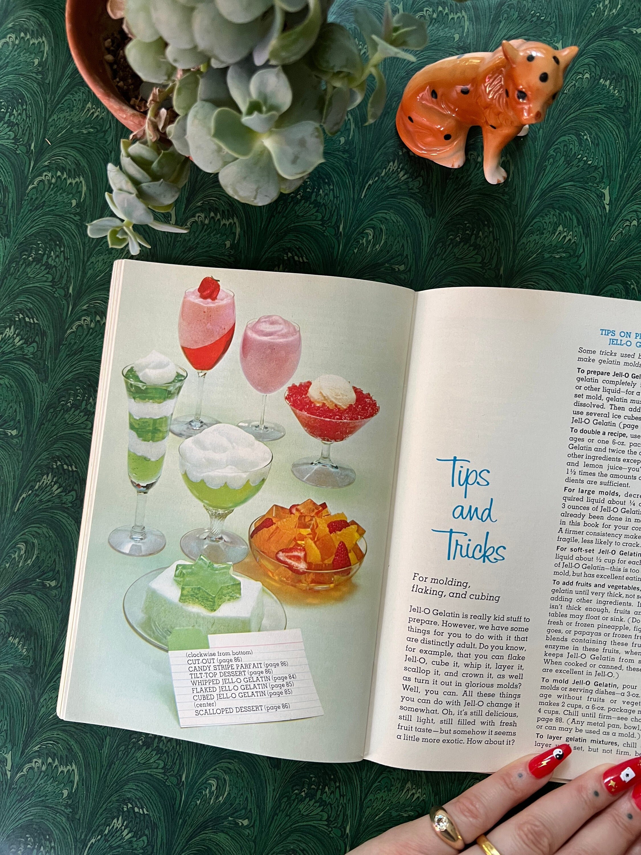 Joys Of Jello Gelatin Dessert Recipe Book