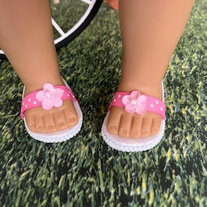 American made doll shoes for American Girl doll or similar 18 inch doll