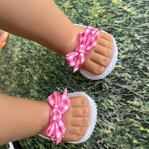 American made doll shoes for American Girl doll or similar 18 inch doll