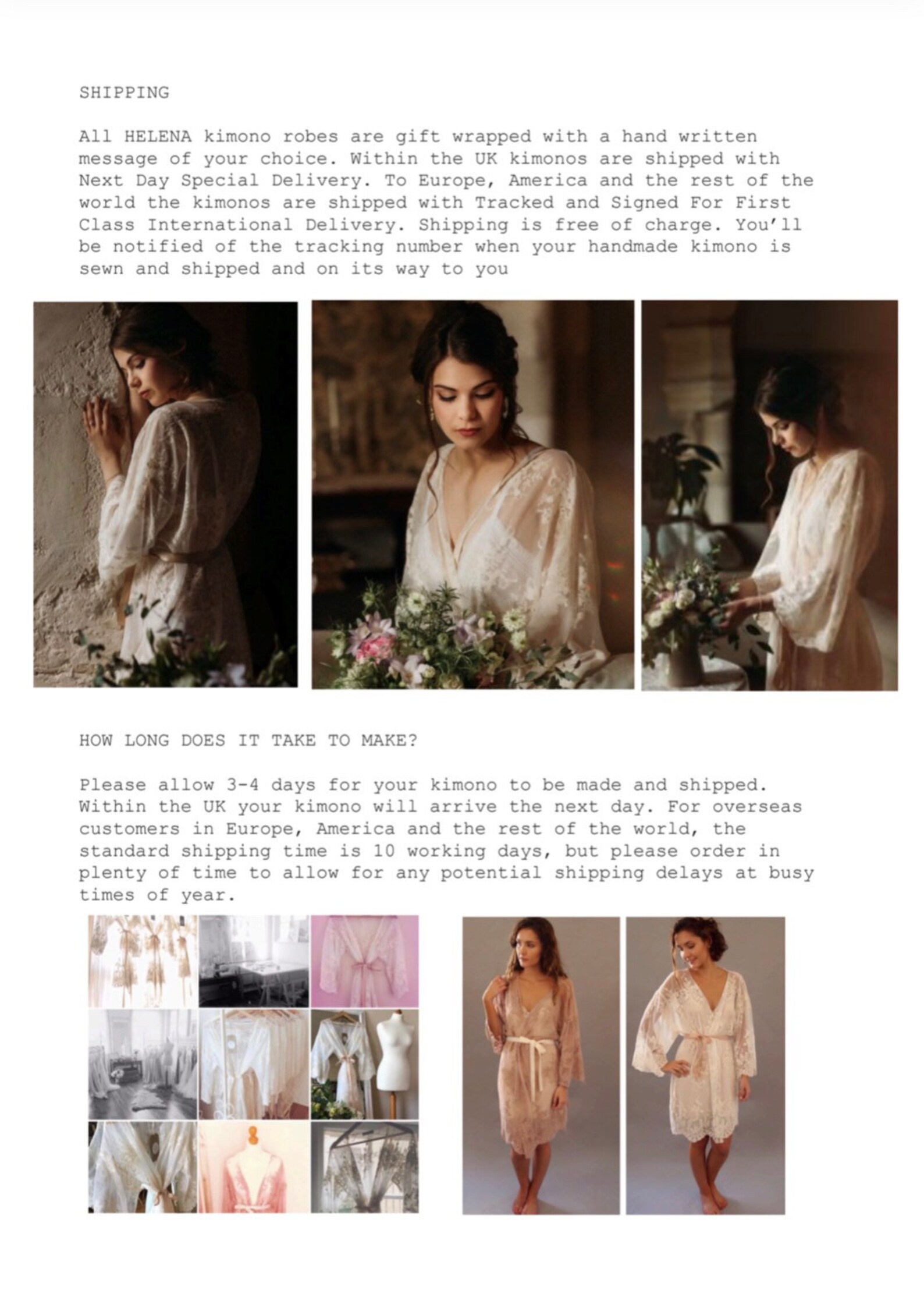 Lace Robe Wedding Day Dressing Gown Bridal Lingerie Lace - Etsy