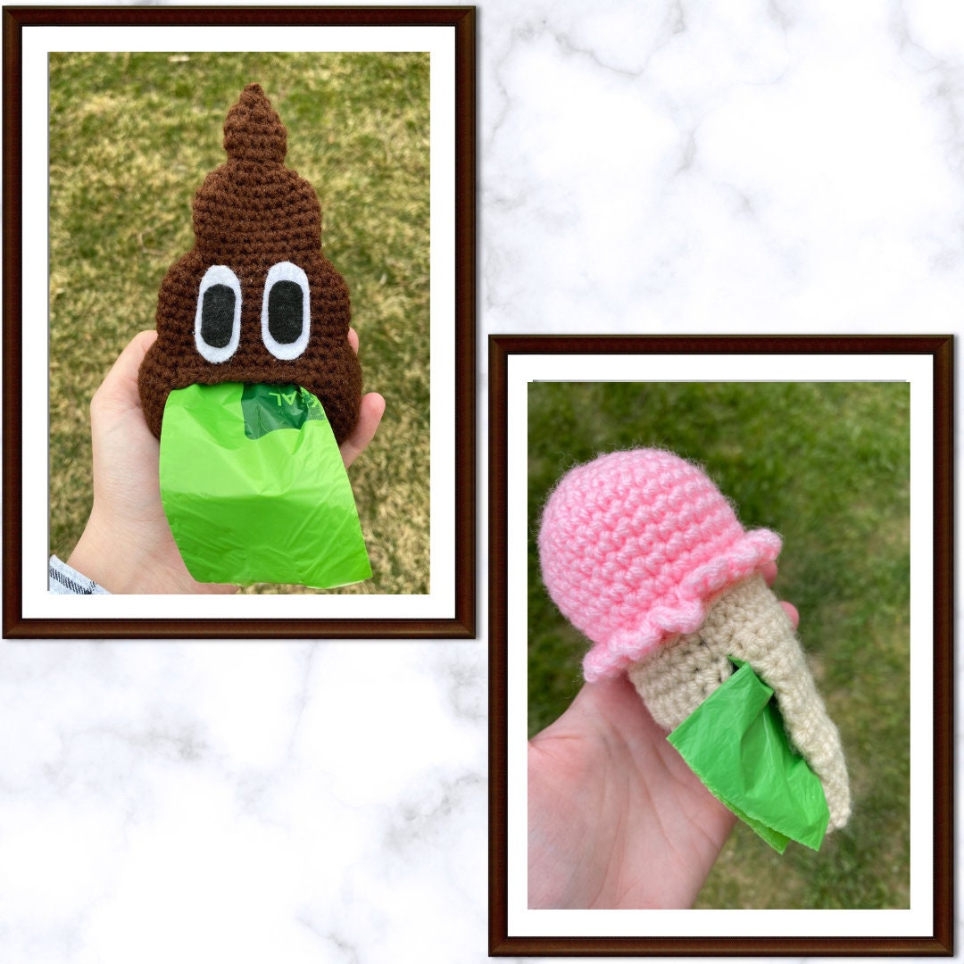 Crochet Poop Bag Dispensers Pattern BUNDLE Etsy