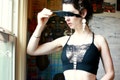 EXALT Bralet Crop Top, Bamboo and Lace, Layering Technology, Color Options, Soft Bra, Custom Bralette,