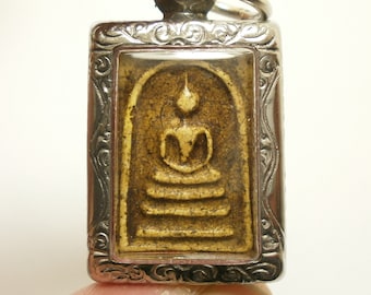 TAKRUD PHRA LP DOO RARE OLD THAI BUDDHA AMULET PENDANT MAGIC ANCIENT IDOL#4 