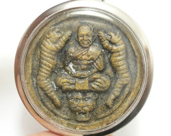 Magic Tiger Jewelry Pendants Thai Amulets Lp Phaan Ride Tiger Amulet Life Protection Magic Tiger Jewelry Pendants Thai Amulets Lp Phaan Ride Tiger Amulet Life Protection
