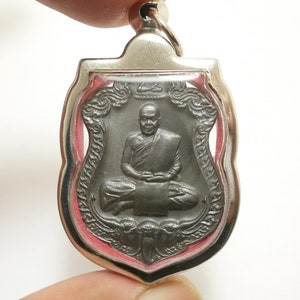 LP Sang Buddha Elephant Amulet: Thai Siam Wealth Pendant
