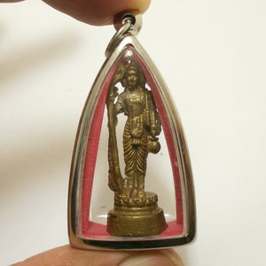 Phra Trimurti Pendant: Hindu Gods Amulet, Success & Protection
