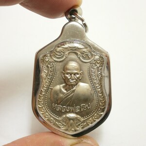 LP Ngern Thai Buddha Amulet: Wealth & Prosperity Pendant