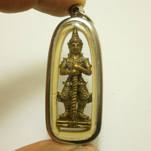 Thao Wessuwan Vejsuwan Asura Deva Wealthy King Lord of all Treasure pendant Yak amulet wealth prosperity blessing rich lucky Thai talisman