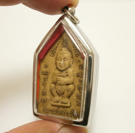 Phra Khunpaen Amulet: Love Attraction Thai Buddha Pendant - Etsy