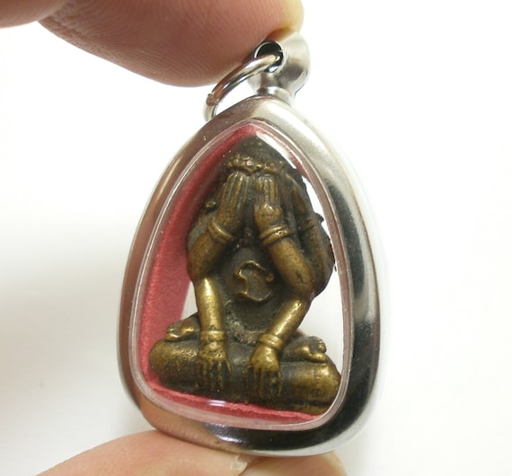 Phra Pidtawan pitta pidta Thai Pendant amulet ble… - image 9