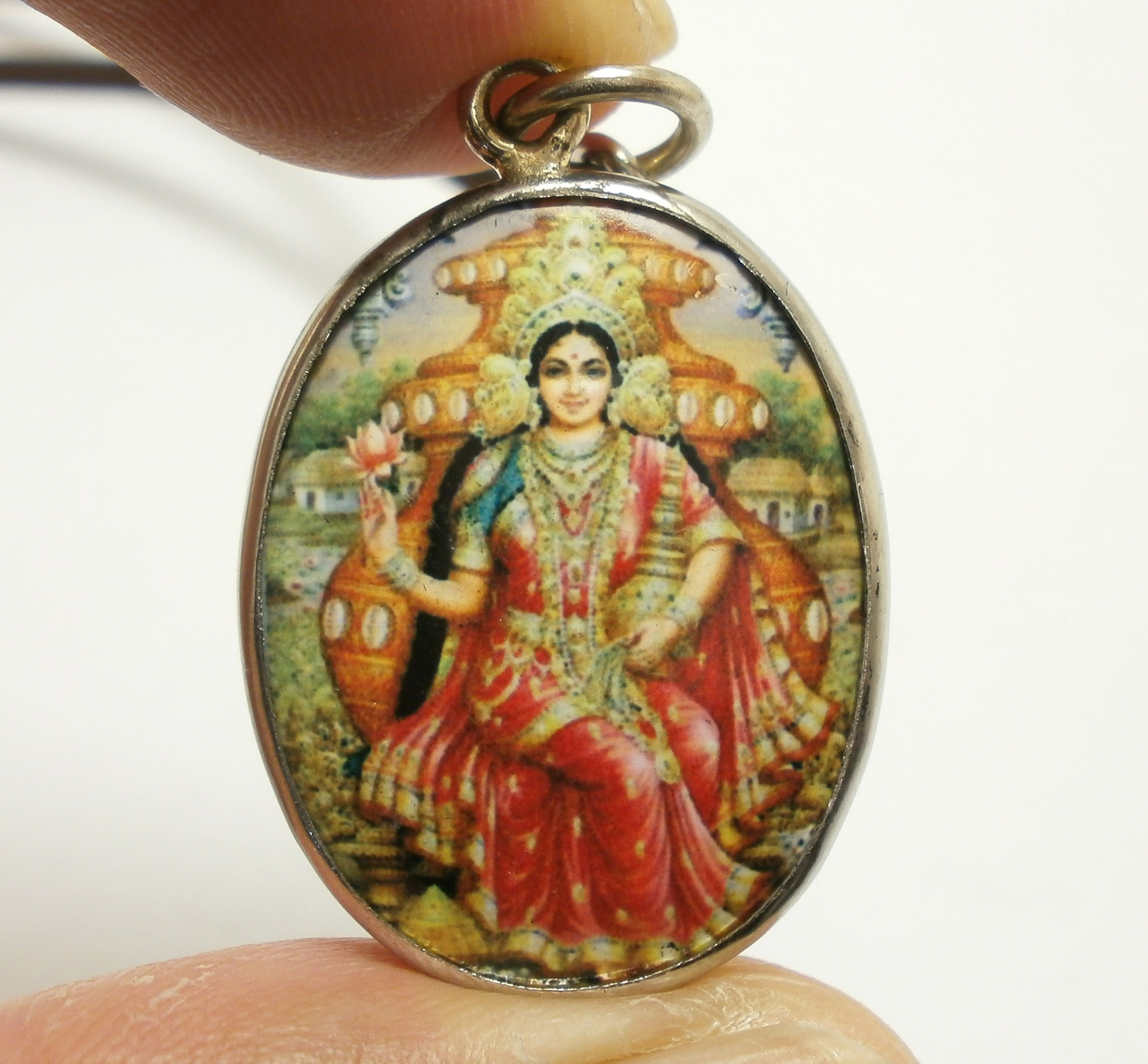 ヴィシュヌ神　ラクシュミ　ペンダント　ネックレス　オーム　藤井風 ラクシュミー 藤井風 さん着用 ペンダント ネックレス オーム レア