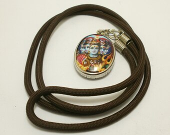 シヴァ神パンチャナ・マハデヴ・オム ペンダントネックレス ヒンドゥー