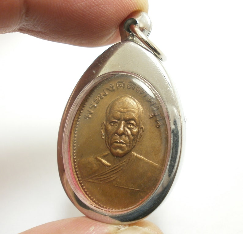 Phra LP Sod Wat Paknam Temple blessed 1957 2500 BE amulet Dhammakaya Thai Buddha real pendant dharma Yantra buddhist buddhism Thailand gift