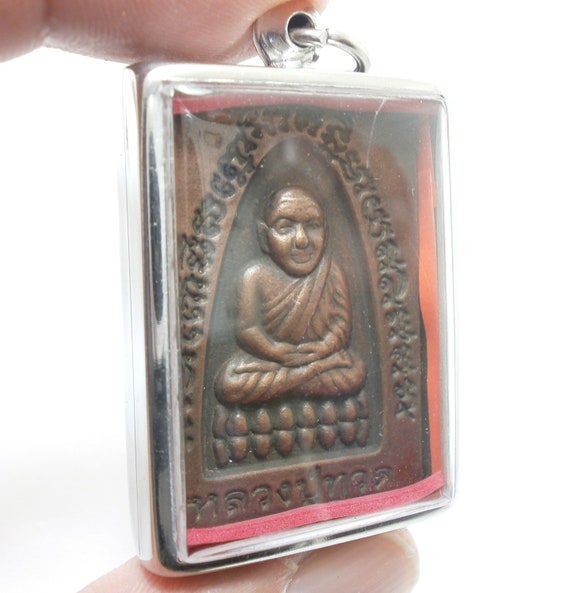 LP Tuad Wat Pa-Koh pendant (1) Thai LP Sang Buddh… - image 5