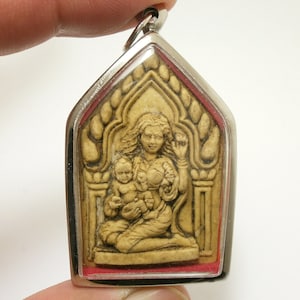 phra Khunpaen Ma with Guman thong Kuman tong LP Pard magic miracle mantra love attraction Buddha amulet  pendant Thailand magic nice gift