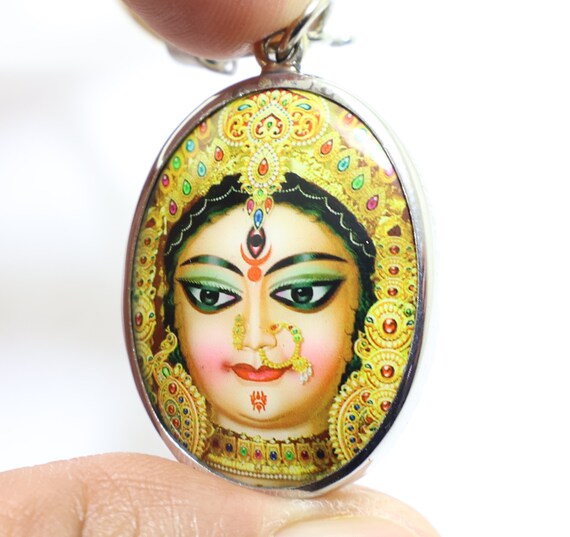 Durga Big pendant Kali Shakti Maa Uma Devi Parvat… - image 7