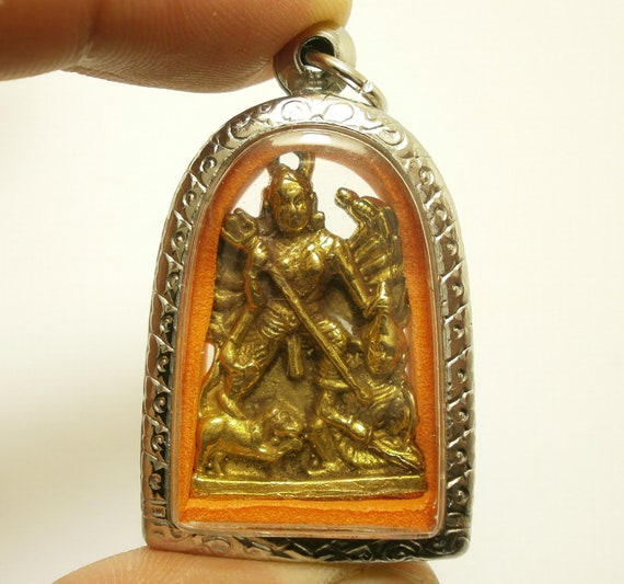 シヴァ神のペンダントネックレス　ヒンドゥー教の神のお守り　ケース付き シヴァ神のペンダントネックレス ヒンドゥー教の神のお守り ケース付き