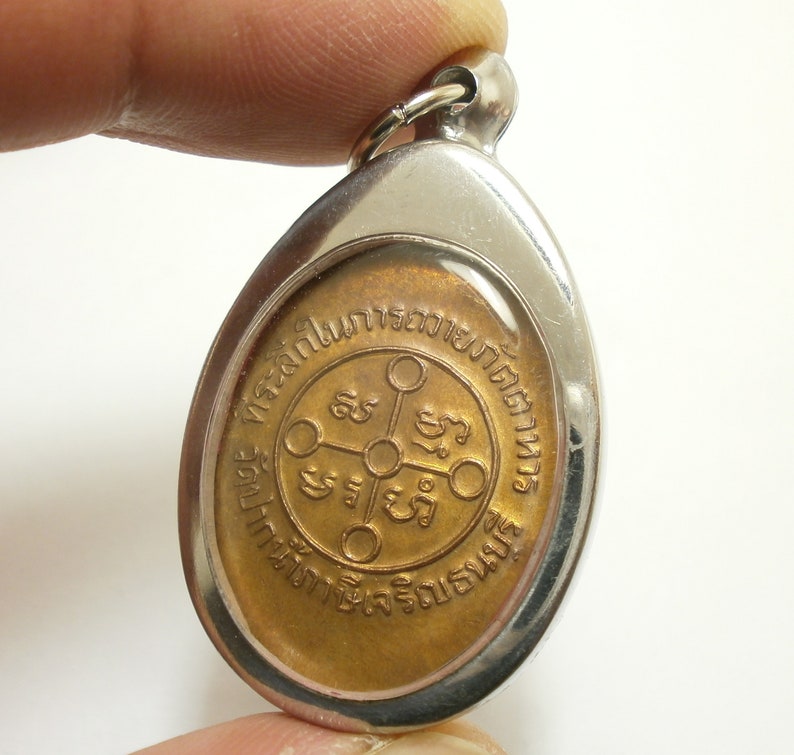 Phra LP Sod Wat Paknam Temple blessed 1957 2500 BE amulet Dhammakaya Thai Buddha real pendant dharma Yantra buddhist buddhism Thailand gift