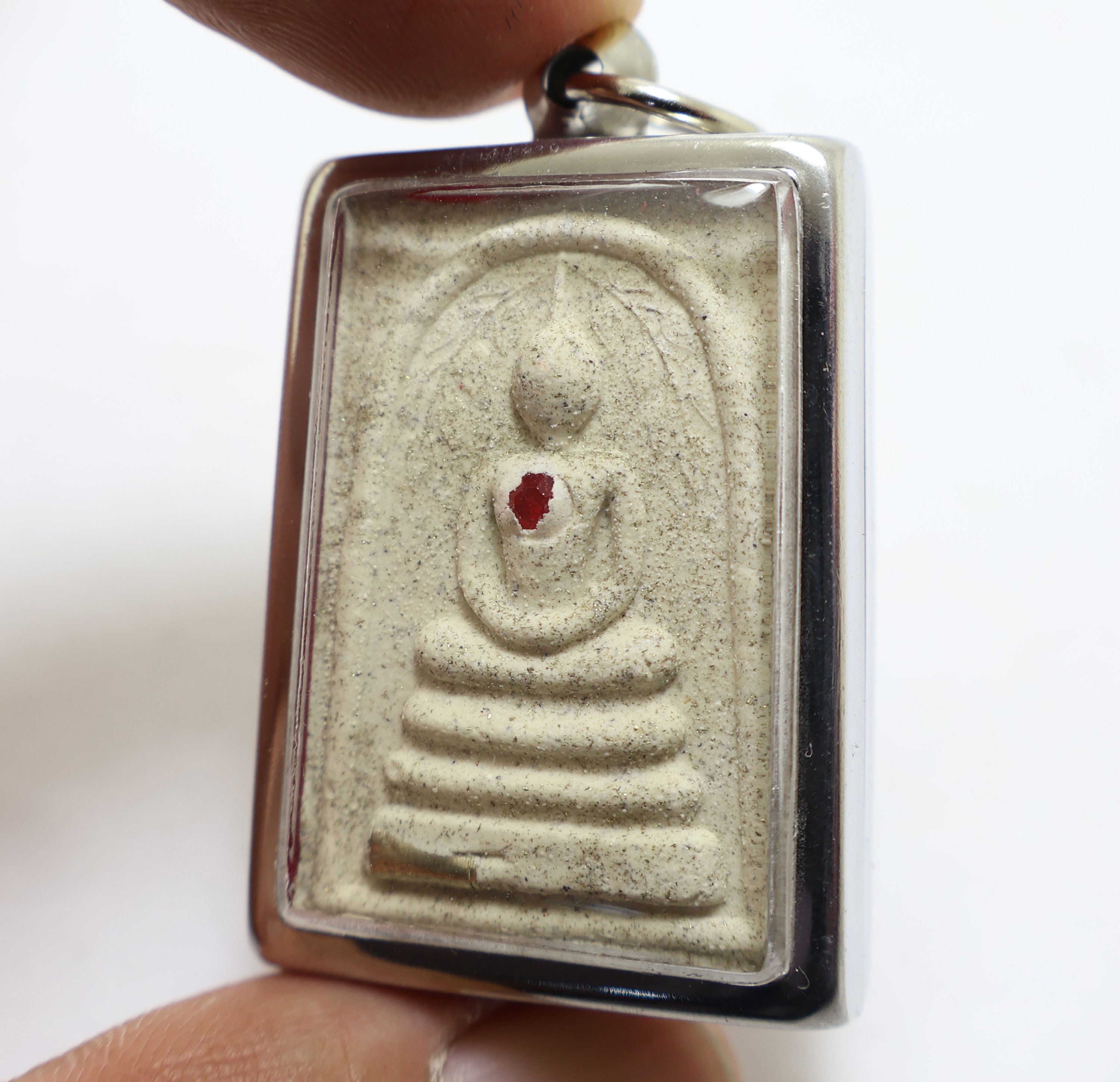 Phra Somdej LP Hong Pendant (1) of Wat Petchburee Temple Phra Somdej LP Hong Pendant (1) of Wat Petchburee Temple